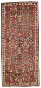  Orientalischer Kelim Kaysari Teppich 188X422 Läufer Wolle, Türkei Carpetvista