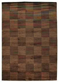 Pacific Line Square 220X320 Brown Checkered Rug