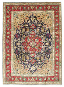  244X339 Large Tabriz Fine Signed: Sanai Rug Wool, Carpetvista