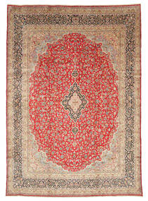  Orientalischer Kerman Teppich 346X497 Großer Wolle, Persien/Iran Carpetvista