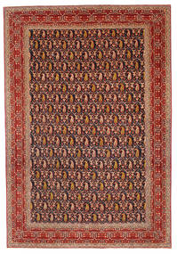  Persian Najafabad Patina Rug 252X370 Red/Brown Carpetvista
