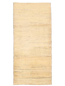 87X188 Gabbeh Perzisch Fine Vloerkleed Modern Tapijtloper Beige/Oranje (Wol, Perzië/Iran) Carpetvista