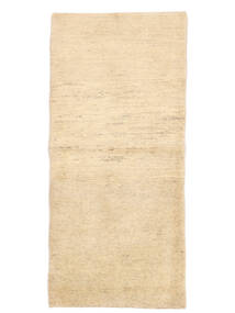 絨毯 ペルシャ ギャッベ ペルシャ 86X192 廊下 カーペット ベージュ/オレンジ (ウール, ペルシャ/イラン)