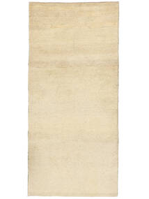 94X200 絨毯 ギャッベ ペルシャ モダン 廊下 カーペット オレンジ/ベージュ (ウール, ペルシャ/イラン) Carpetvista