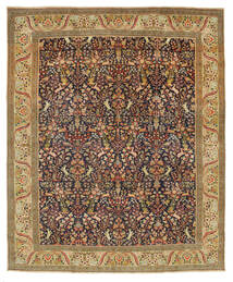  Tabriz Patina Pictorial Rug 282X351 Persian Wool Large Carpetvista