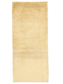  Gabbeh Persia Fine Alfombra 87X197 Persa De Lana Naranja Pequeño 