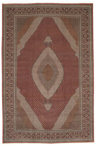  392X602 Medallion Large Tabriz 50 Raj With Silk Rug Wool