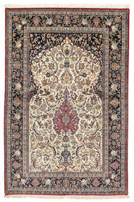  157X238 Isfahan Seidenkette Teppich Persien/Iran