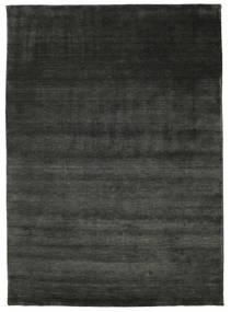 ウール 絨毯 250X350 Handloom ブラック/グレー 大