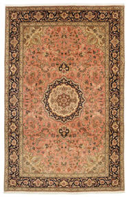  Orientalischer Täbriz 50 Raj Mit Seide Teppich 203X310 Wolle, Persien/Iran
