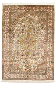  Oriental Kashmir Pure Silk Rug 172X246 Silk, India Carpetvista
