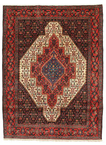  Senneh Fine Rug 128X169 Persian Wool Small Carpetvista