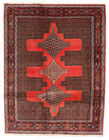  Senneh Fine Rug 128X163 Persian Wool Small Carpetvista
