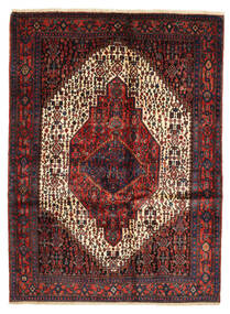 124X168 絨毯 センネ Fine オリエンタル (ウール, ペルシャ/イラン) Carpetvista