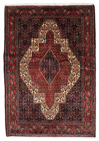  Senneh Fine Rug 130X183 Persian Wool Small Carpetvista