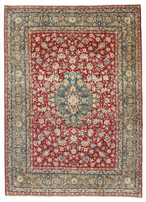  Orientalischer Yazd Teppich 300X417 Großer Wolle, Persien/Iran Carpetvista