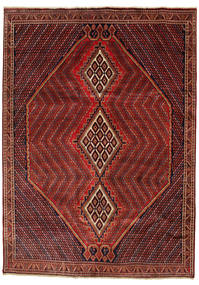  Orientalischer Afshar Teppich 210X292 Wolle, Persien/Iran Carpetvista