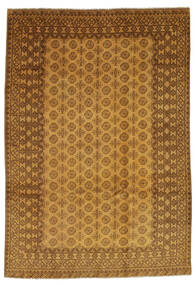 194X284 Afghan Natural Teppich Orientalischer (Wolle, Afghanistan) Carpetvista
