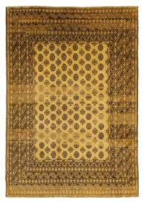 195X283 Afghan Natural Rug Oriental (Wool, Afghanistan) Carpetvista