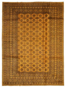  Afghan Natural Rug 206X279 Wool Carpetvista