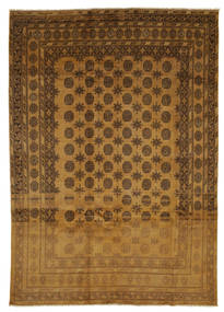 198X280 Afghan Natural Rug Oriental (Wool, Afghanistan) Carpetvista