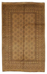  159X249 Small Afghan Natural Rug Wool, Carpetvista