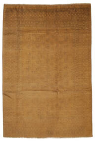  192X289 Afghan Natural Rug Wool, Carpetvista