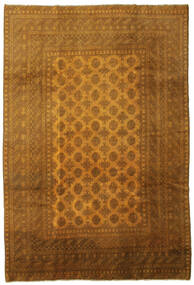  Oriental Afghan Natural Rug 192X289 Wool, Afghanistan Carpetvista