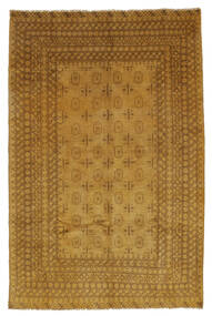  158X247 Small Afghan Natural Rug Wool, Carpetvista