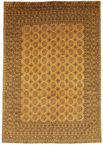  196X287 Afghan Natural Rug Wool, Carpetvista
