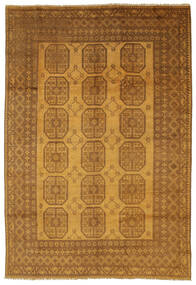  191X285 Afghan Natural Rug Wool, Carpetvista