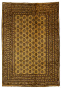  Afghan Natural Rug 200X289 Wool Carpetvista