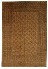 195X288 Afghan Natural Rug Oriental (Wool, Afghanistan) Carpetvista