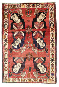  Qashqai Fine Pictorial Rug 126X185 Persian Wool Small Carpetvista