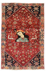  Persialainen Ghashghai Fine Figural/Pictorial Matot 132X197 Carpetvista