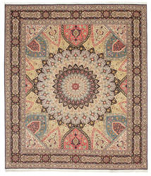  256X297 Tabriz 50 Raj With Silk Rug Persia/Iran Carpetvista
