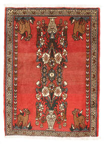 Tapis Persan Abadeh Figural/Pictural 72X97 (Laine, Perse/Iran)