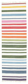  80X250 Rainbow Stripe Multicolor Gangloper Klein Vloerkleed