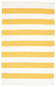  200X300 Stripet Cotton Stripe Teppe - Oransje Bomull