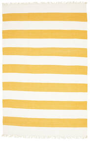  180X275 Stripet Cotton Stripe Teppe - Oransje Bomull