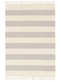 Keukenvloerkleed
 Cotton Stripe 140X200 Katoen Modern Gestreept Grijs/Gebroken Wit 
