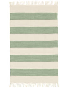 Kjøkken Teppe Cotton Stripe 100X160 Bomull Moderne Stripet Mintgrønn