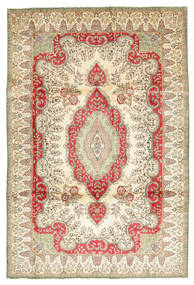  204X302 Medallion Tabriz Rug Wool, Carpetvista