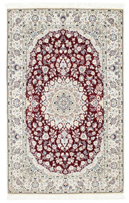  108X175 Nain 6La Teppich Beige/Grau Persien/Iran Carpetvista