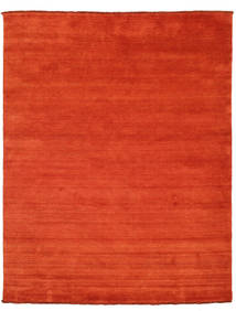  Wollteppich 200X250 Handloom Fringes Rost/Rot