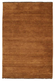  Wool Rug 120X180 Handloom Fringes Brown Small