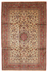 Tappeto Orientale Isfahan Ordito In Seta 206X309 (Lana, Persia/Iran)