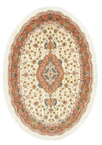  Oriental Tabriz 50 Raj With Silk Rug 102X153 Wool, Persia/Iran