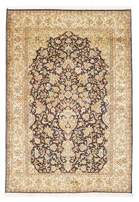  125X182 Kashmir Pure Silk Rug India Carpetvista