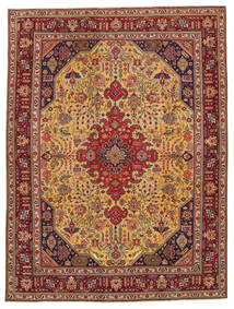  255X338 Large Tabriz Patina Rug Wool, Carpetvista